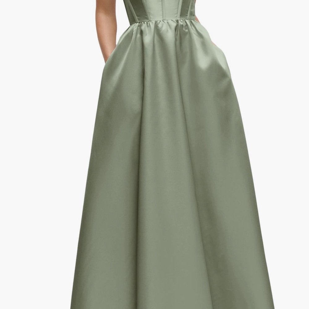 Dessy Collection Sage Maxi Dress
